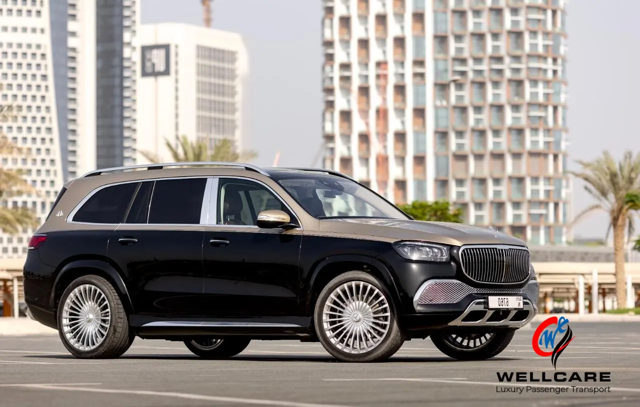 Mercedes-Benz GLS600 with Driver in Saudi Arabia